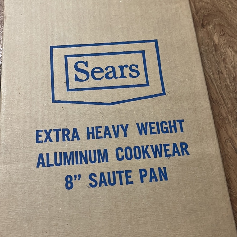 Vintage Sears 8” Aluminum Sauté Pan - Picture 2 of 6